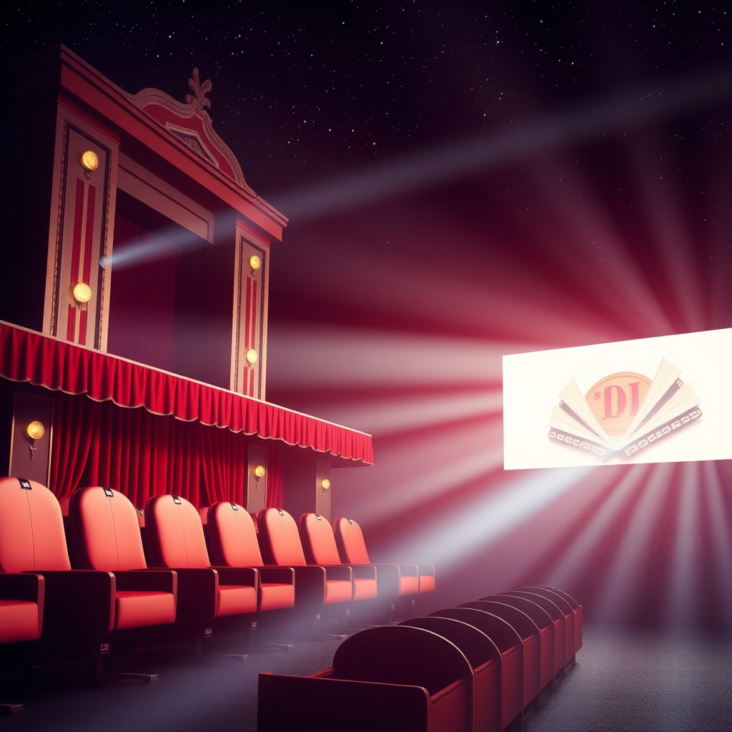 Cinema thematic background